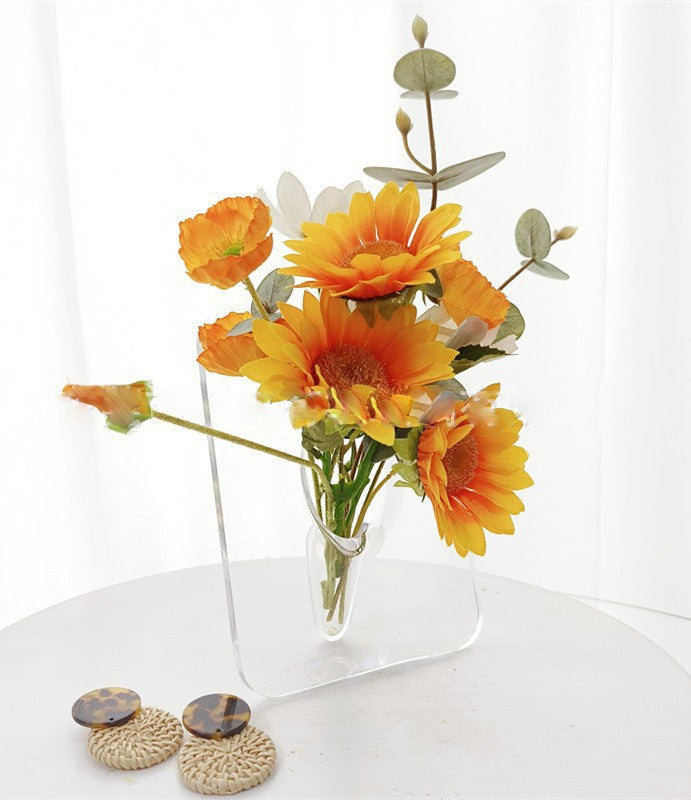 Lisslune | Elegant Acrylic Flower Vase