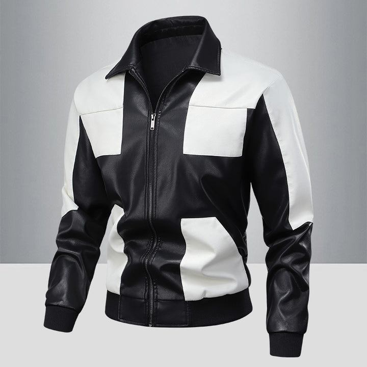 Men's Leather Jacket Lisslune