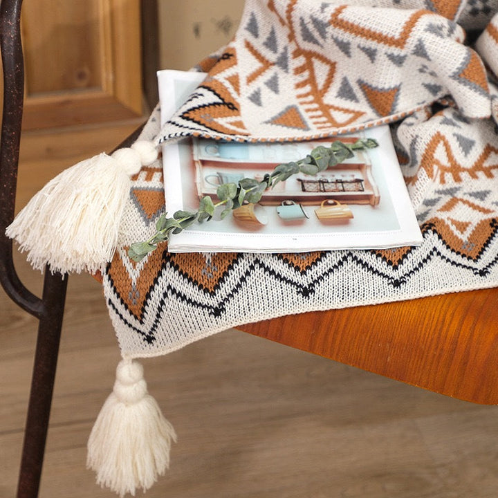 Lisslune | Boho Navajo Sunlight Bedspread
