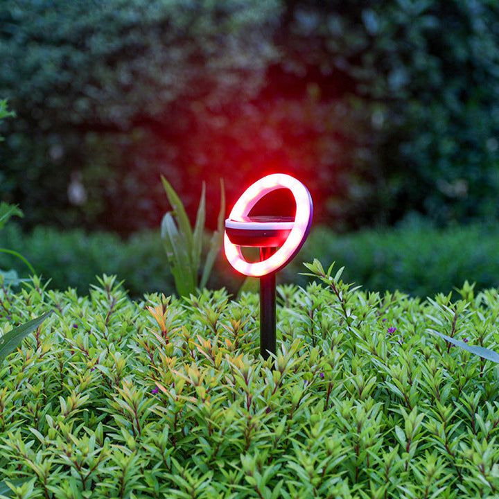 Lisslune | Solar Garden Lights with Color Change – LED Ground Spots for Outdoors and Garden