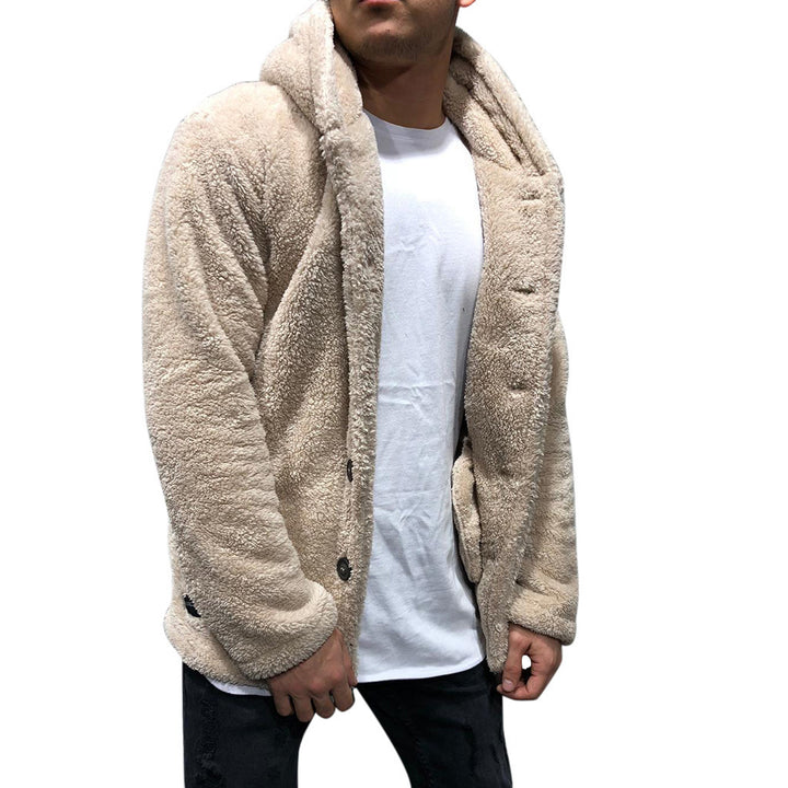 Men's cozy fleece jacket Lisslune
