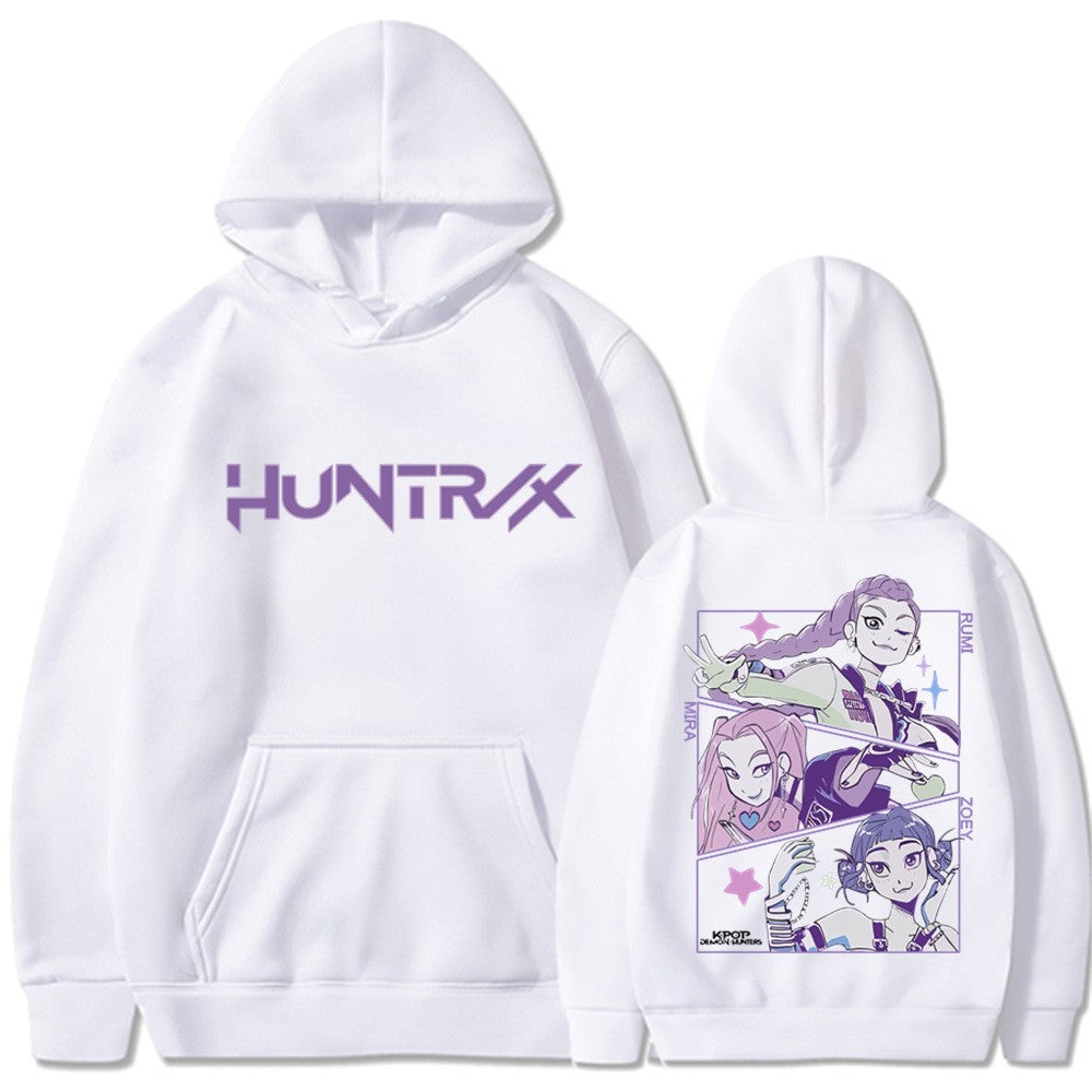 Women's hoodie with artistic anime print Lisslune