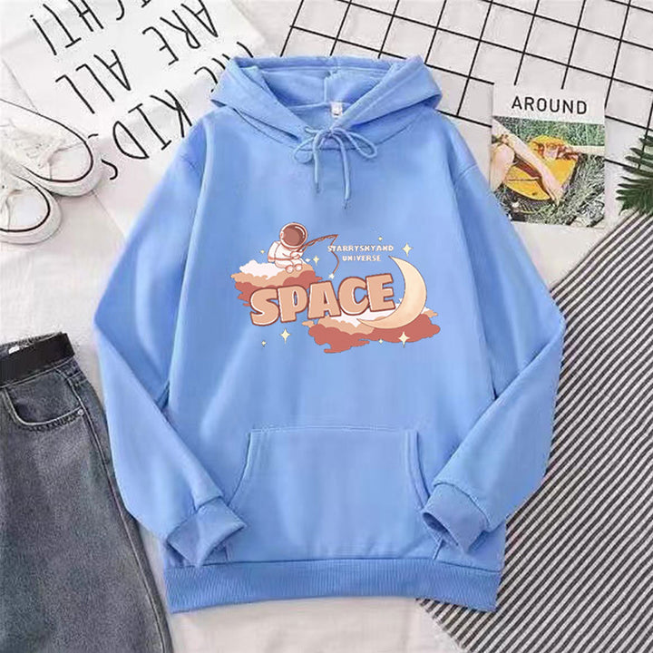 Women’s hoodie with creative space design Lisslune