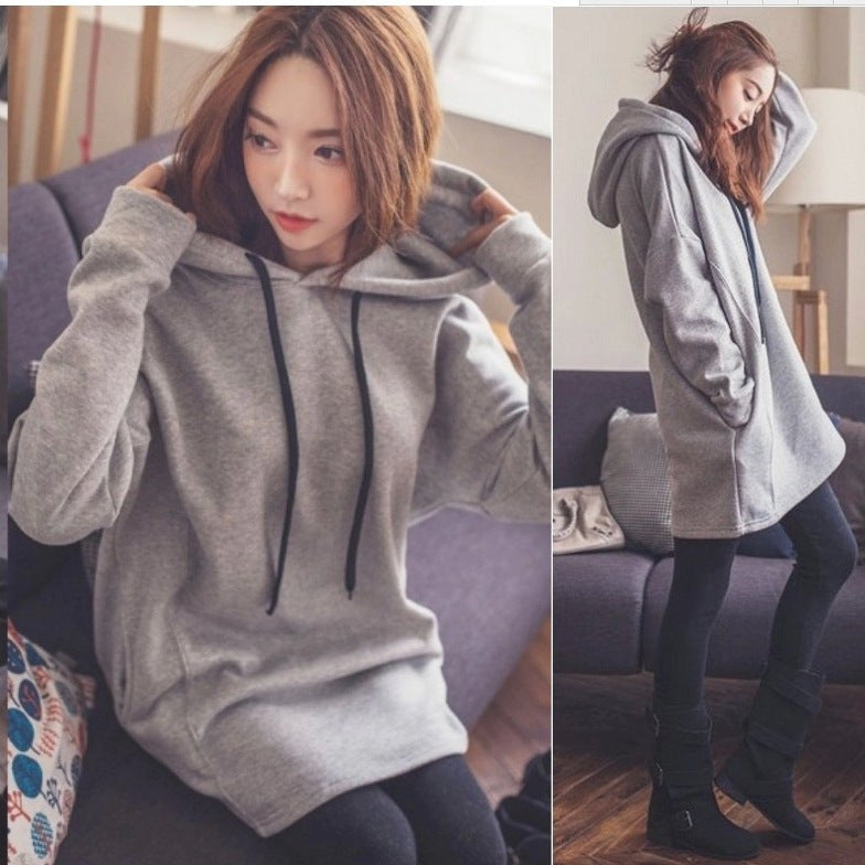 Women's hoodie with casual print and hood Lisslune