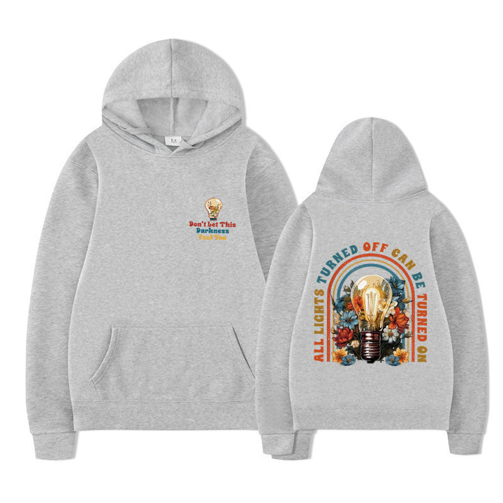 Women's hoodie with colorful design and relaxed fit Lisslune