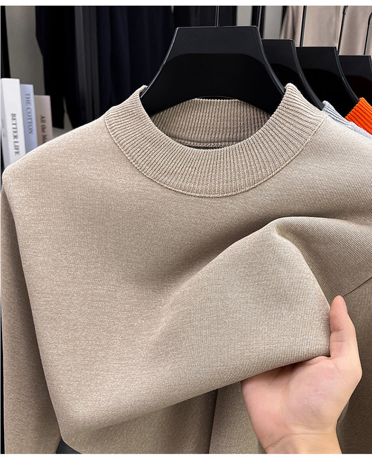 Men's Elegant Crew Neck Sweater made of high-grade cotton Lisslune
