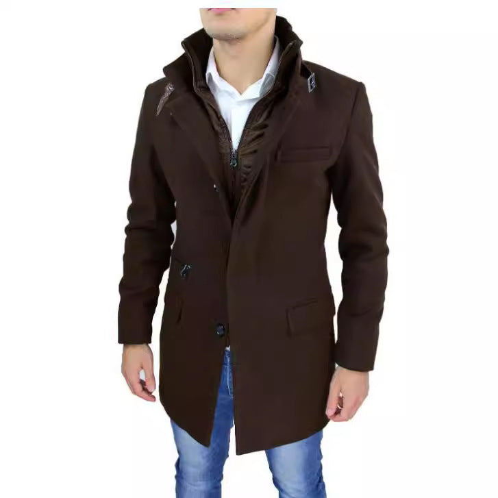 Men's fashionable warm jacket with innovative lining Lisslune