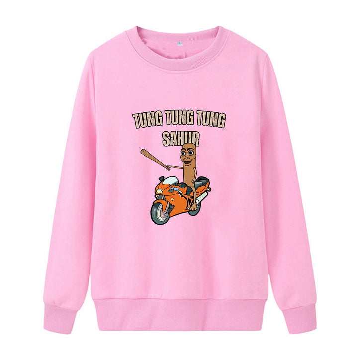 Women's casual sweatshirt with funny graphic design Lisslune