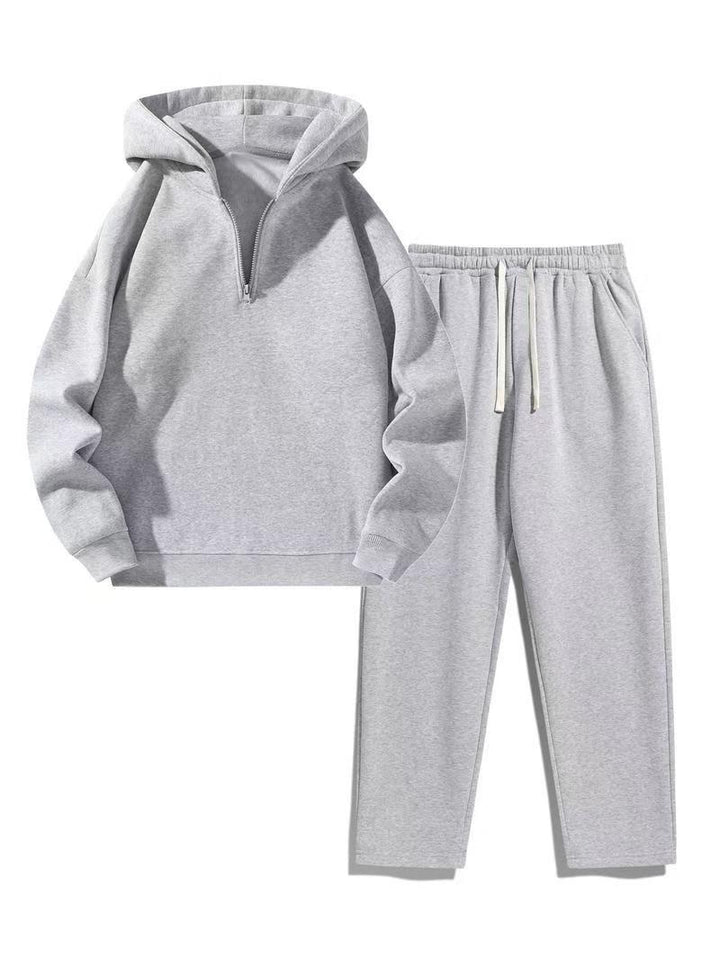 Women's sporty hoodie set with practical zip jacket and comfortable jogging pants Lisslune