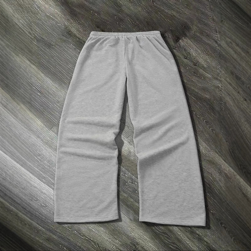 Women’s sporty casual pants with elastic waistband and side pockets Lisslune
