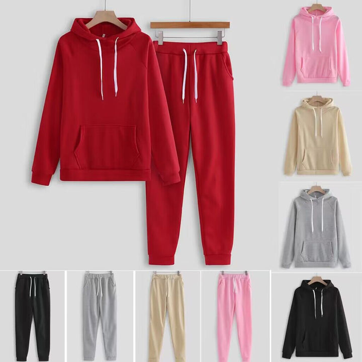 Women comfortable hoodie and jogging pants set Lisslune