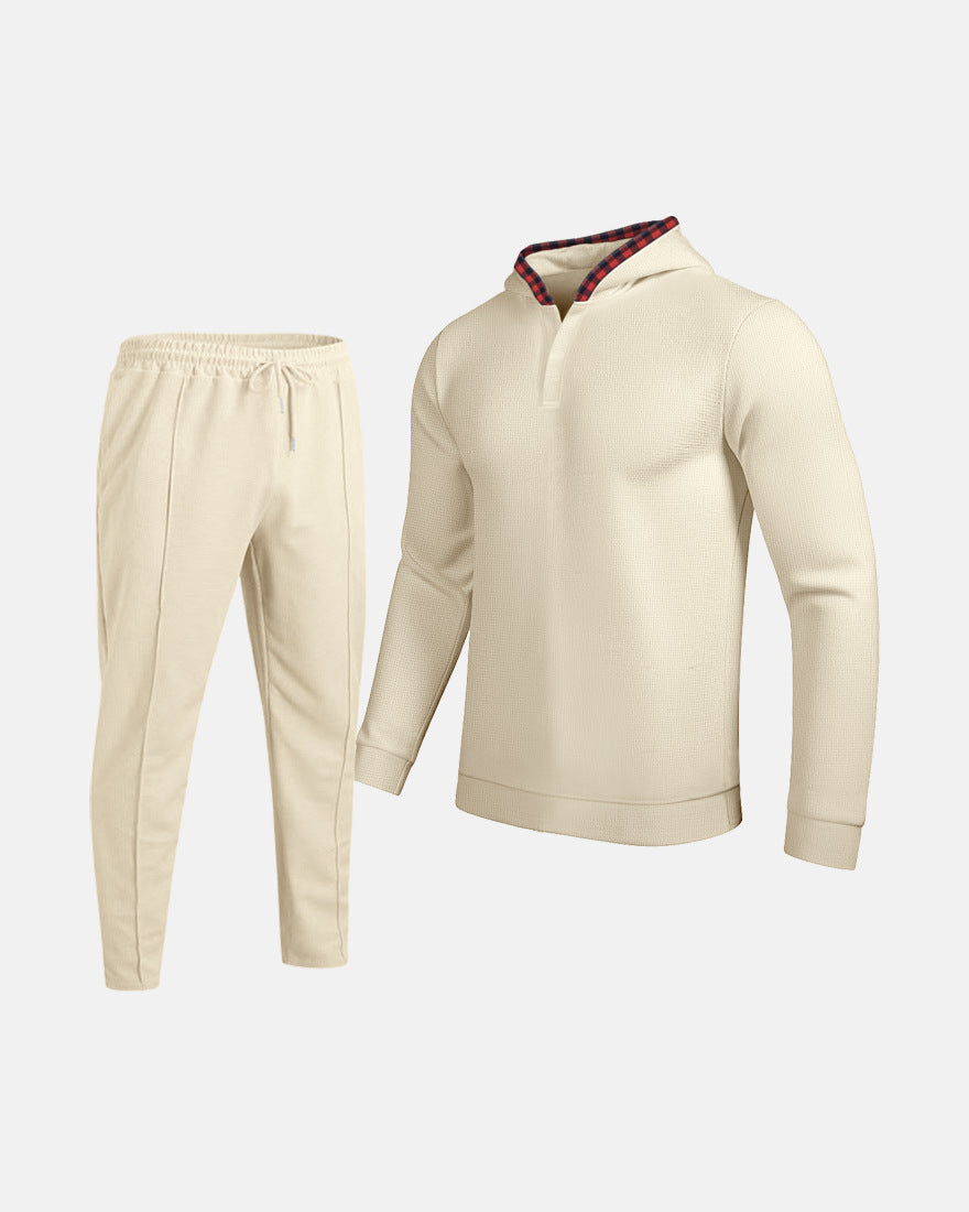 Men's sporty hoodie set with breathable and ergonomic cut Lisslune