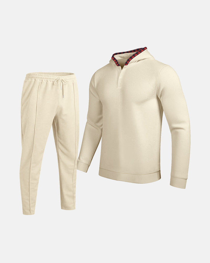 Men's sporty hoodie set with breathable and ergonomic cut Lisslune