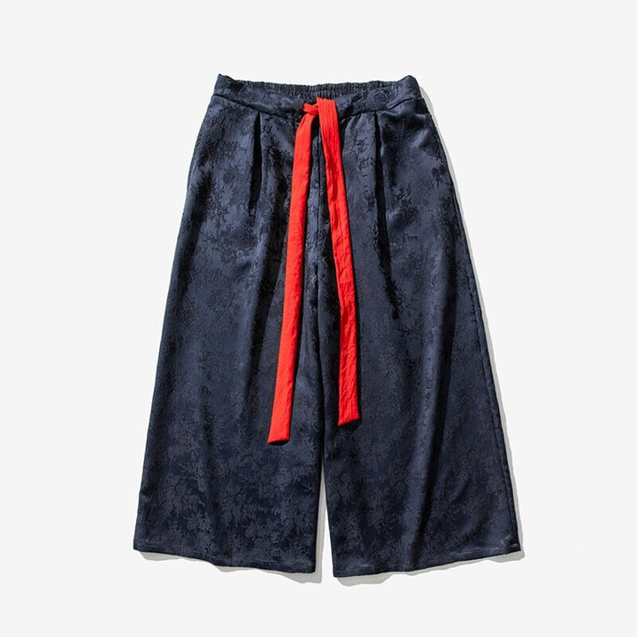Men's fashionable maxi skirt with decorative bow tie Lisslune