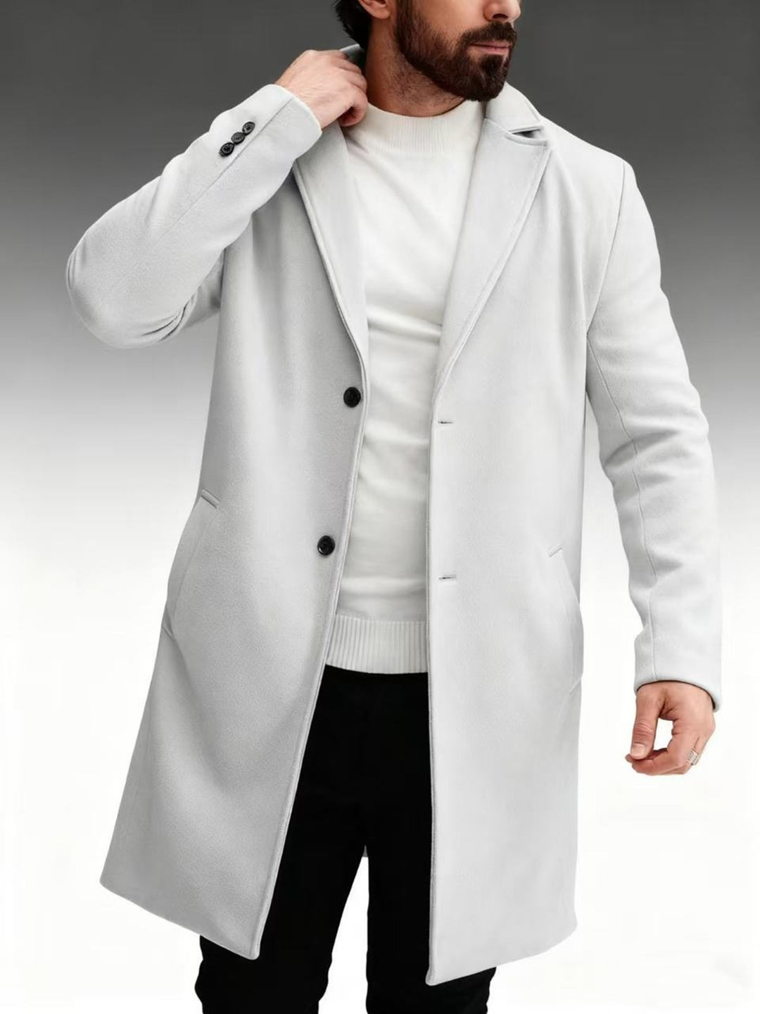 Men's classic and elegant winter coat Lisslune