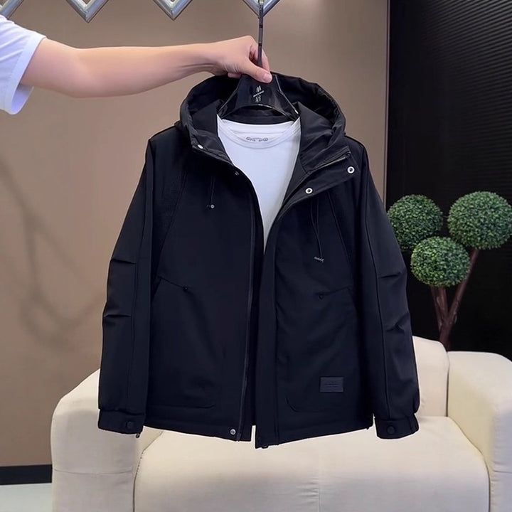 Men's Technical Outdoor Jacket with Practical Pockets Lisslune