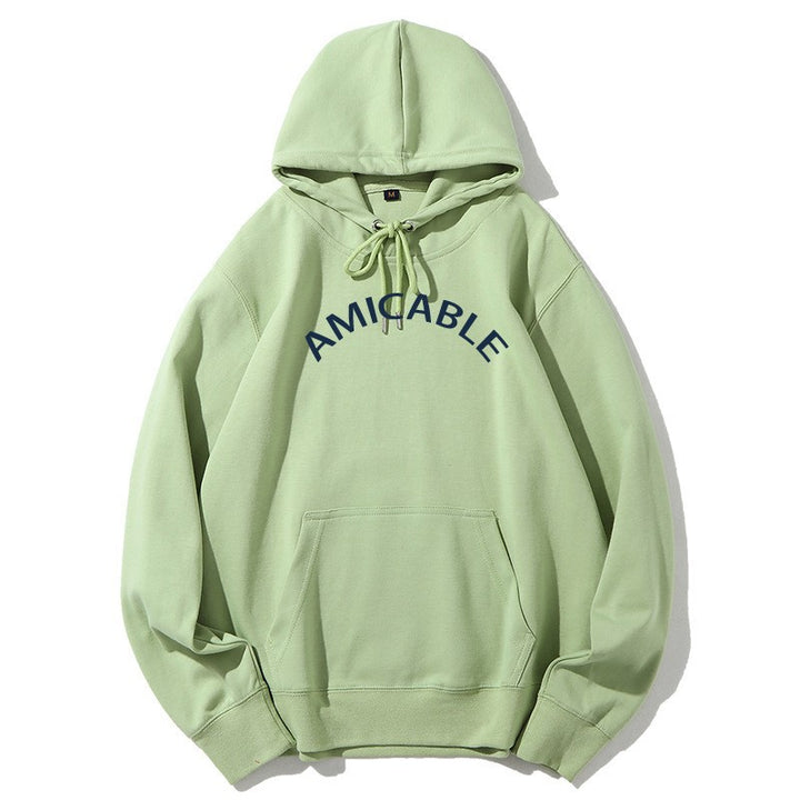 Women's hoodie with large lettering and kangaroo pocket Lisslune