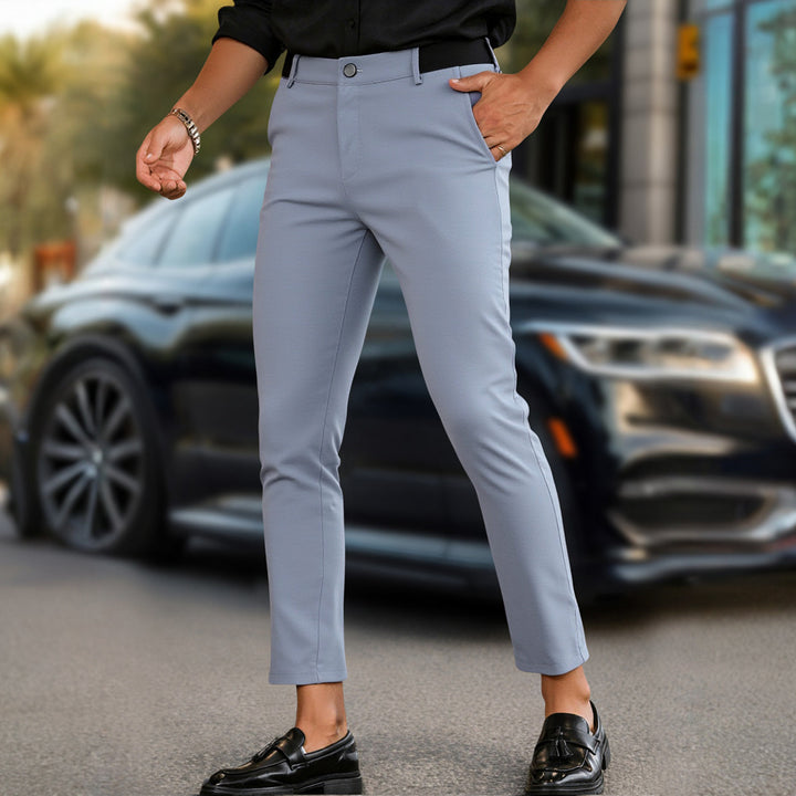 Men's modern slim-fit pants with elegant cut and high-quality fabric Lisslune
