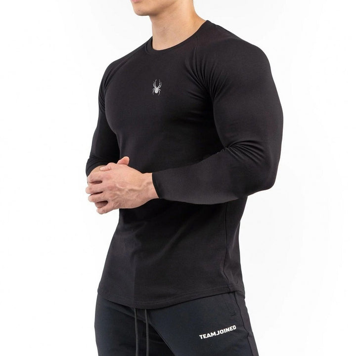 Men's compression t-shirt with innovative breathability and body-hugging fit Lisslune