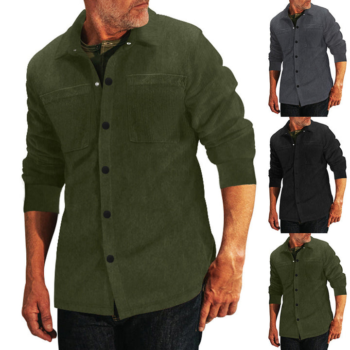 Men's lightweight cotton jacket with double breast pockets Lisslune