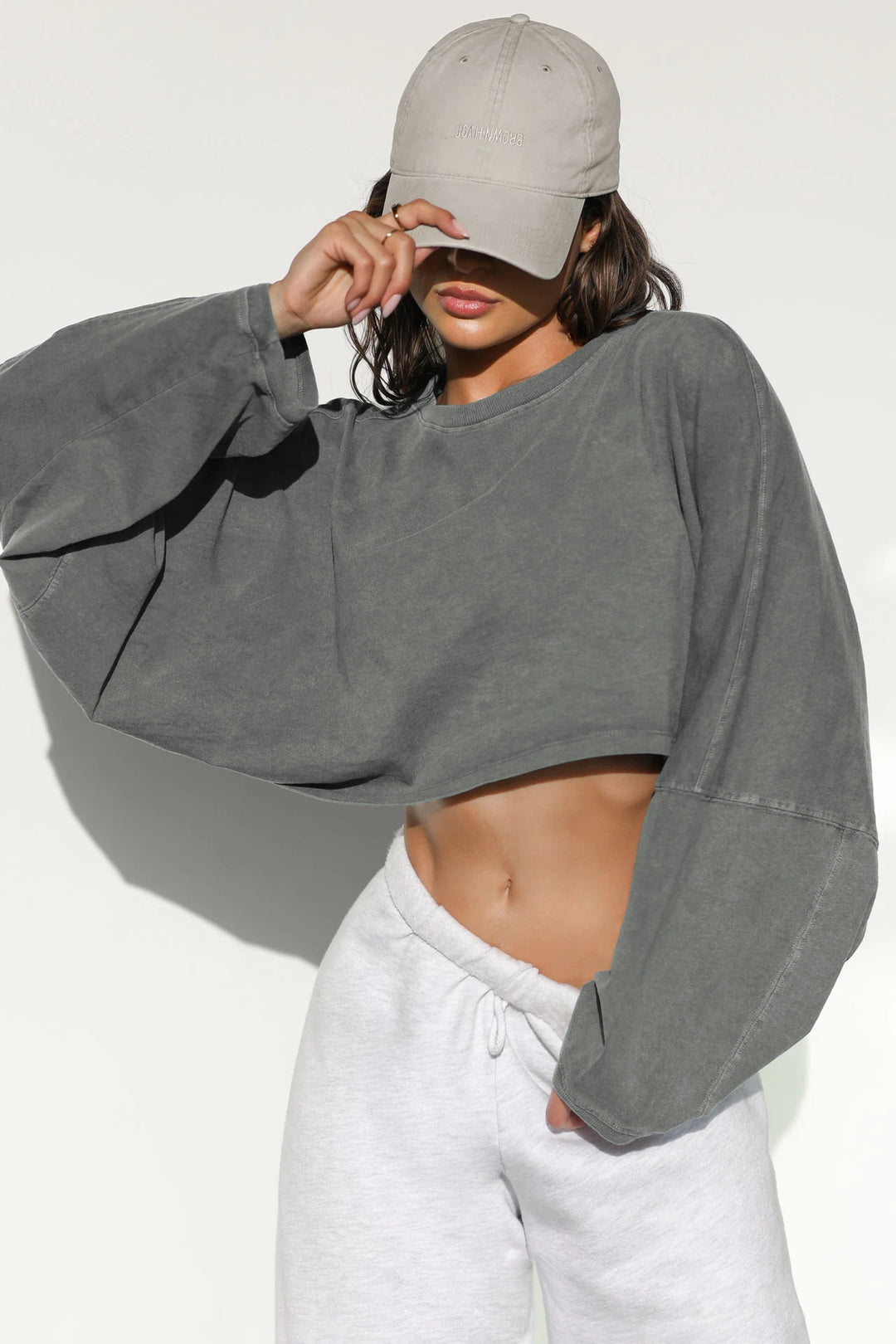 Women's casual crop sweater Lisslune