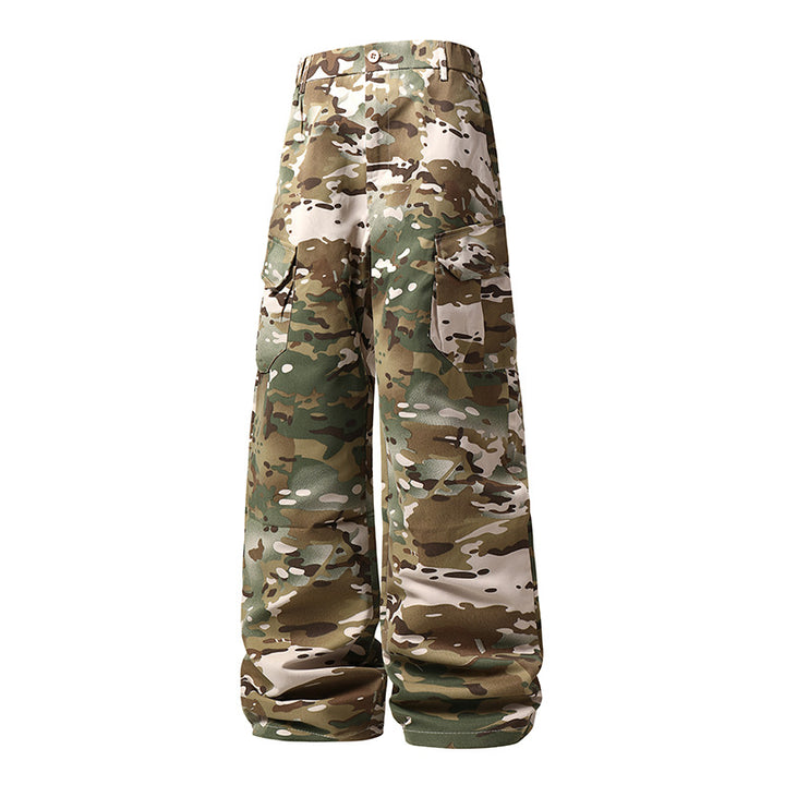 Men's cargo pants in camouflage design Lisslune
