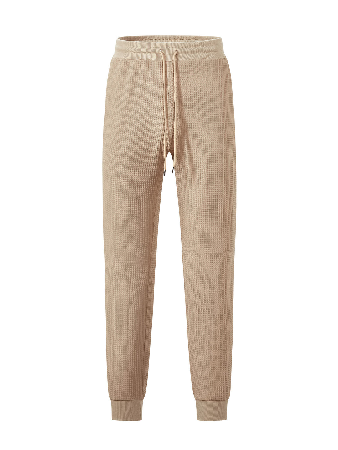Men's Sporty Waffle Structure Jogging Pants Lisslune