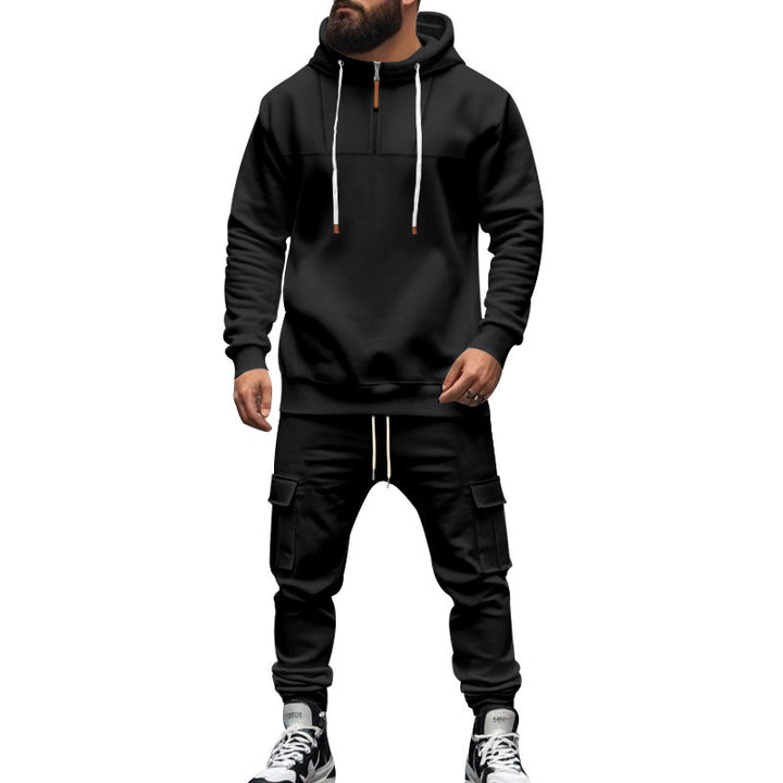 Men's sporty tracksuit with modern zipper and practical pockets Lisslune