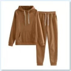 Women comfortable leisure set with hoodie and jogging pants Lisslune