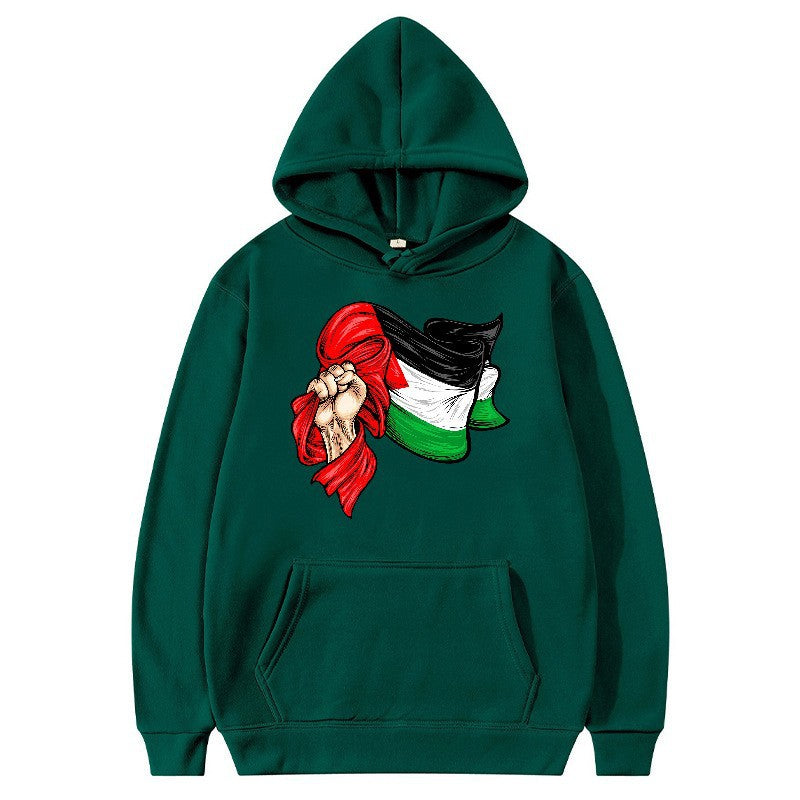 Women's Hoodie with Unique Graphic Design Lisslune
