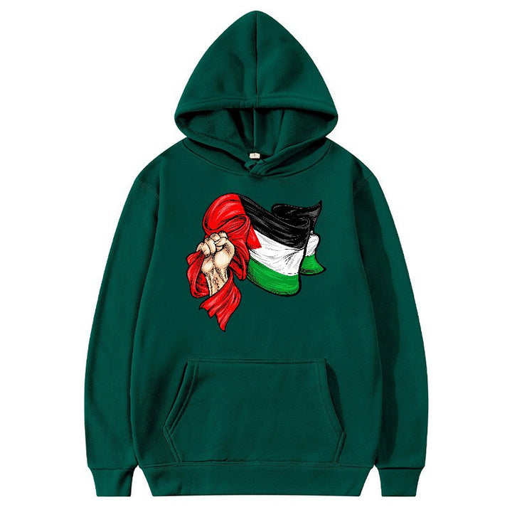 Women's Hoodie with Unique Graphic Design Lisslune