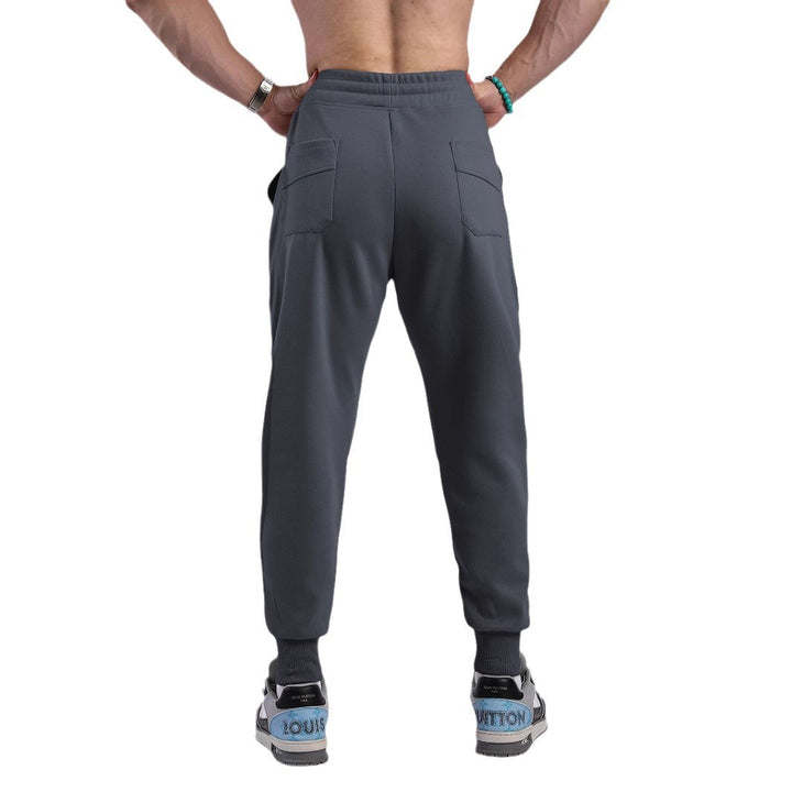 Men's Comfortable Jogging Pants with Elastic Waistband and Side Pockets Lisslune