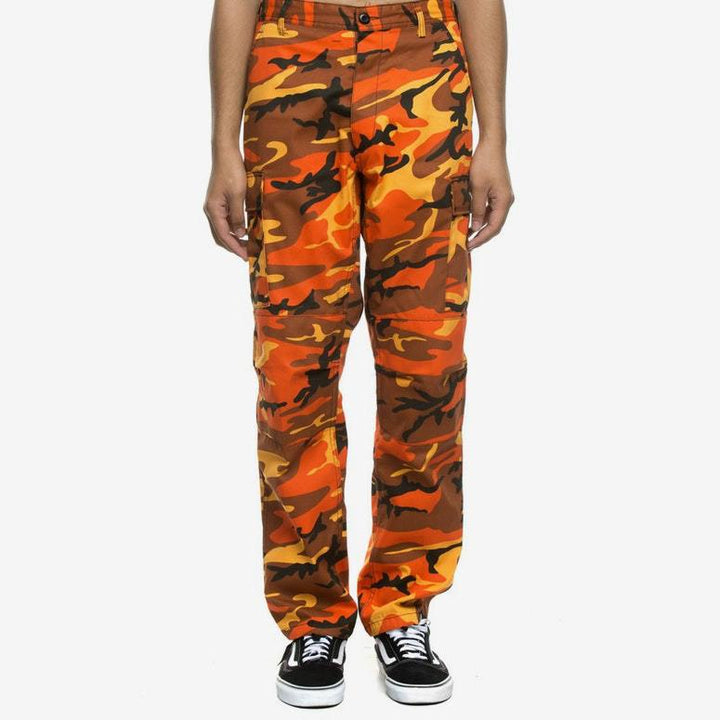 Men's cargo pants with practical pockets and urban camouflage design Lisslune