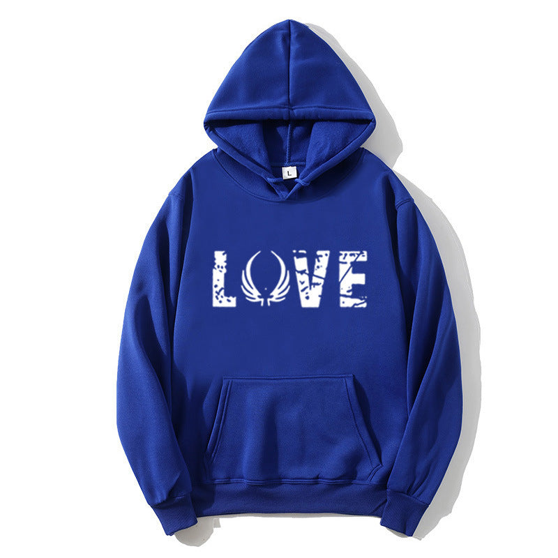 Women's hoodie with inspirational Love design Lisslune
