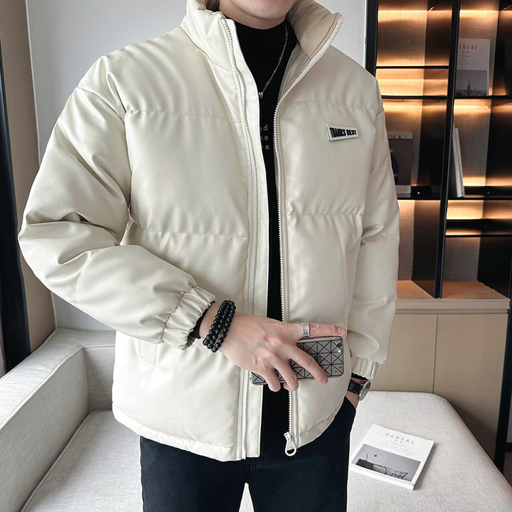 Men's Functional Quilted Jacket with High Collar Lisslune