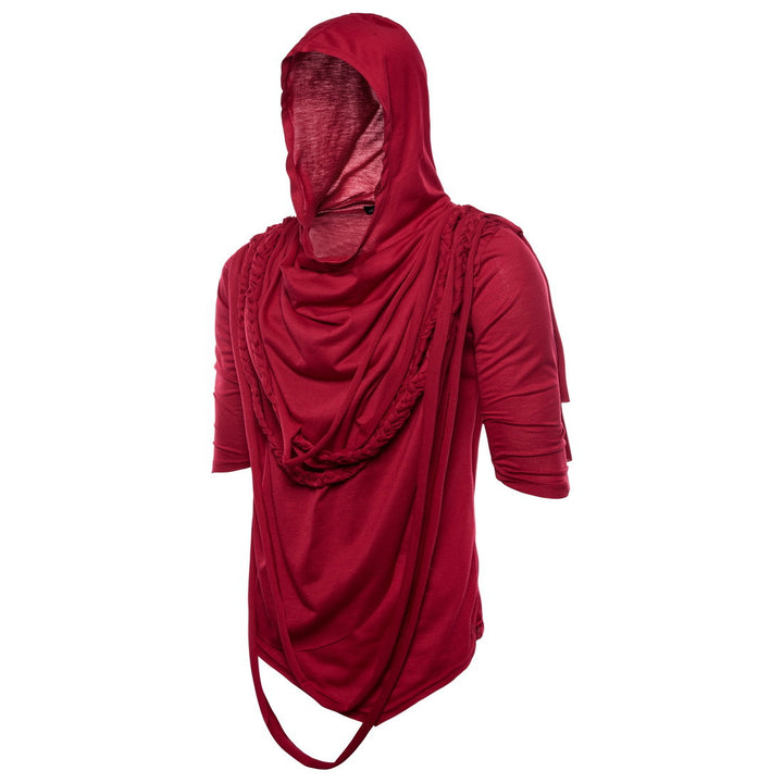 Men's hoodie with innovative design and unique draping Lisslune