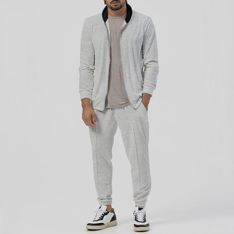 Men's tracksuit with functional zip pockets and breathable material Lisslune