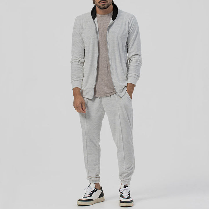 Men's tracksuit with functional zip pockets and breathable material Lisslune