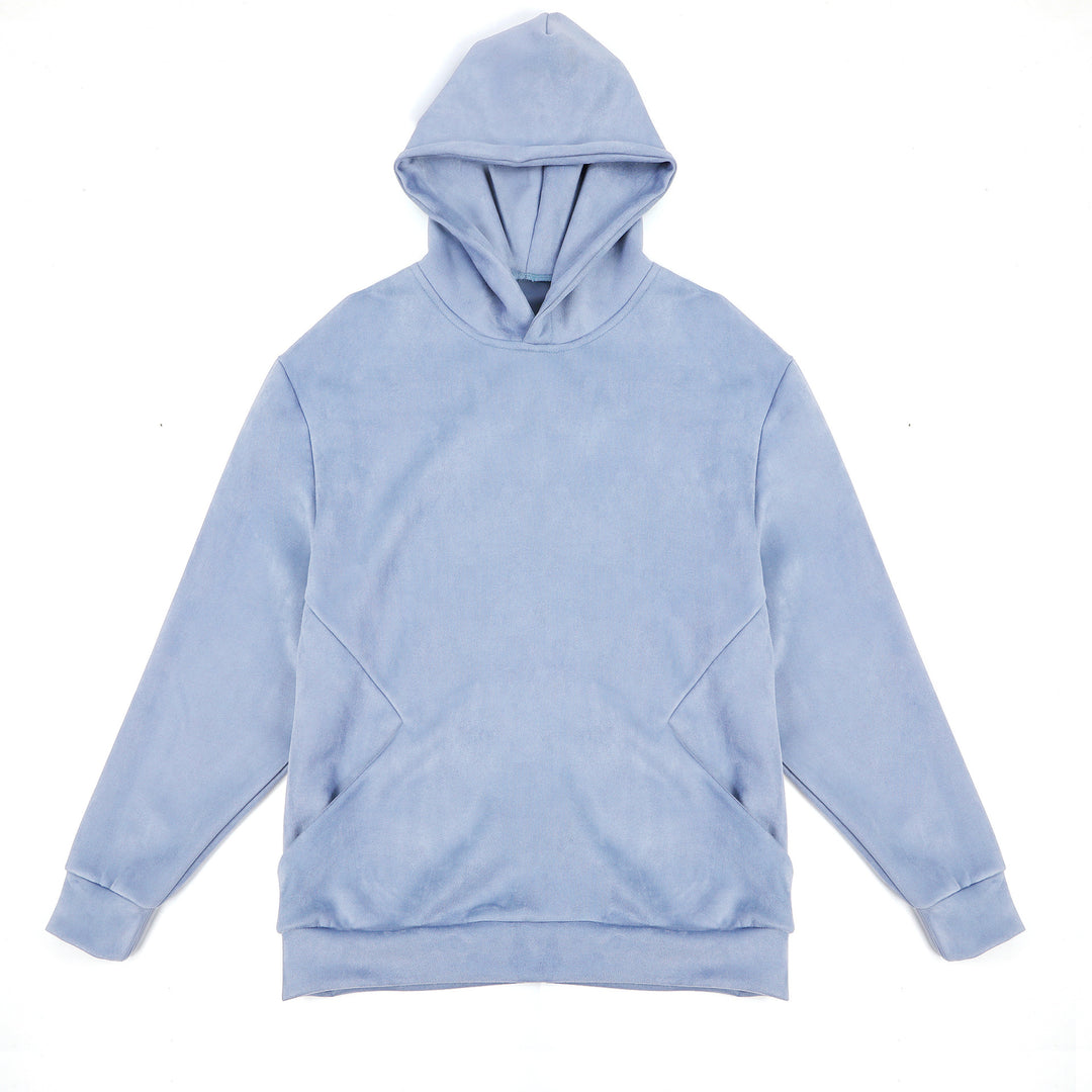 Men's hooded sweatshirt made of soft fleece material with innovative details Lisslune