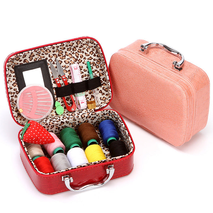 Lisslune | Household Sewing Box Set Mini Suitcase