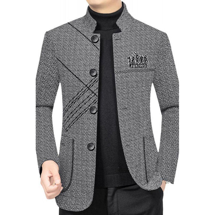 Men's Modern and Stylish Wool Jacket Lisslune