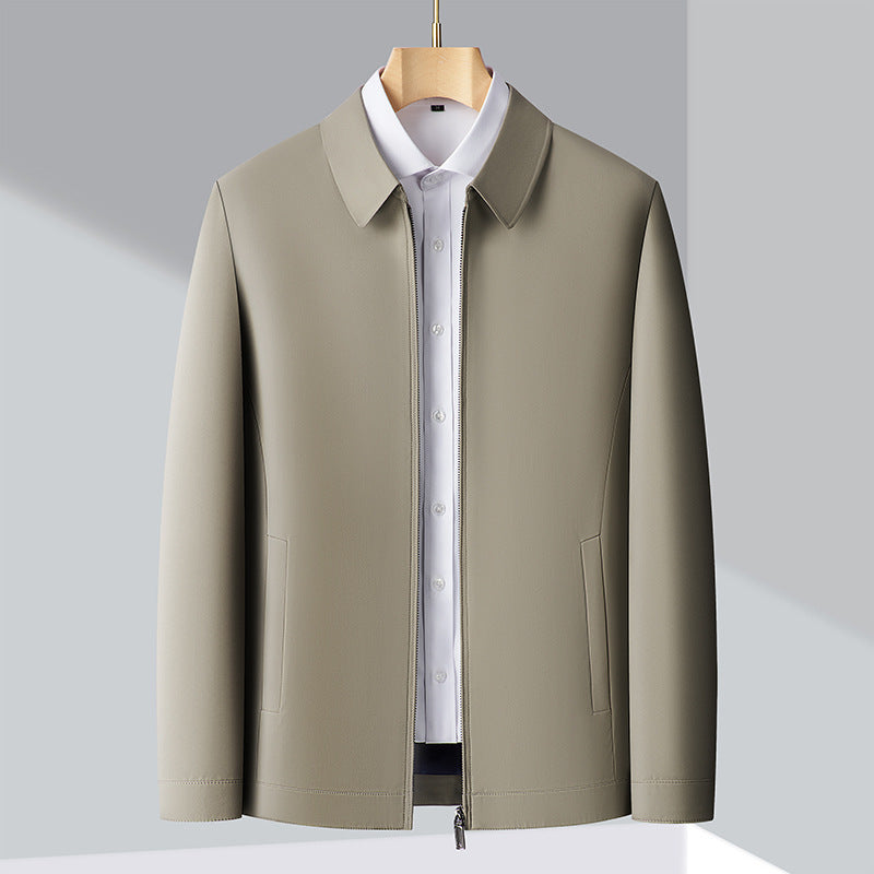 Men's Fashionable Transitional Jacket with Innovative Fit and Practical Pockets Lisslune
