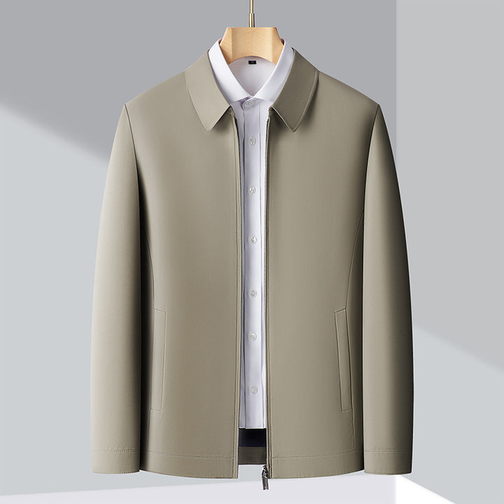 Men's Fashionable Transitional Jacket with Innovative Fit and Practical Pockets Lisslune