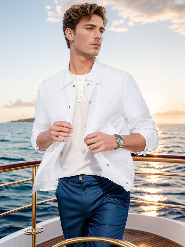Men's casual summer jacket with wind protection Lisslune