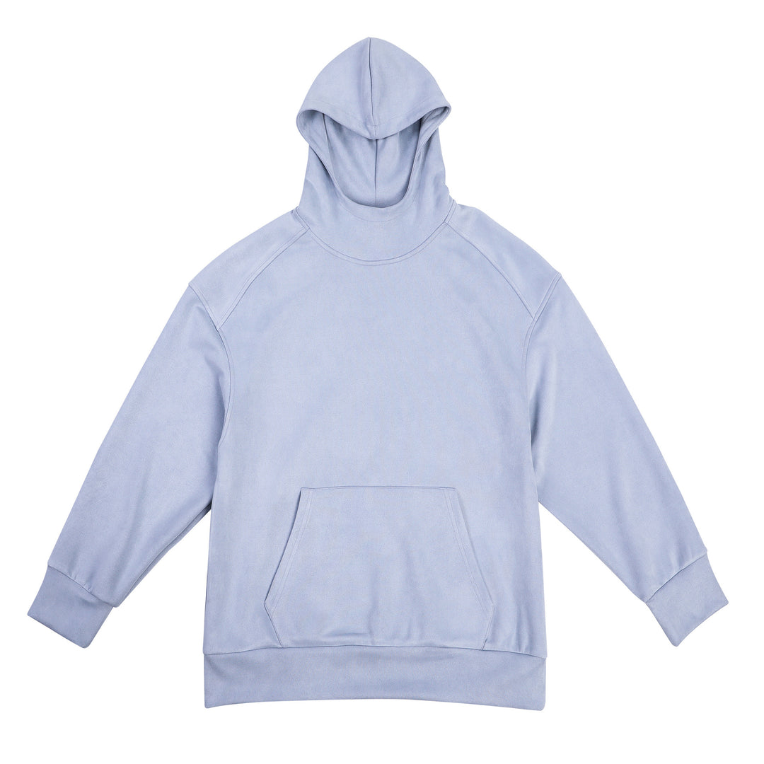 Men's casual hoodie with high collar and practical kangaroo pocket Lisslune