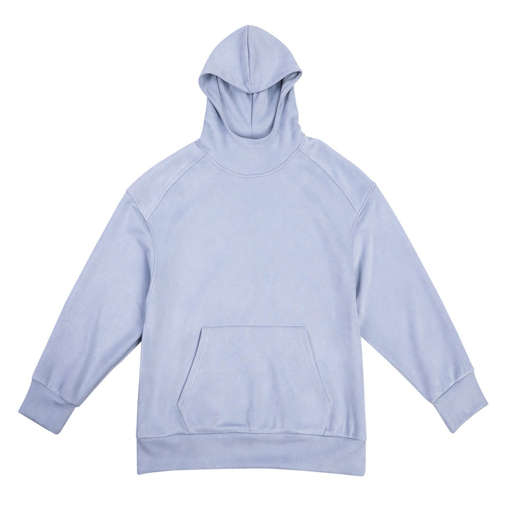 Men's casual hoodie with high collar and practical kangaroo pocket Lisslune