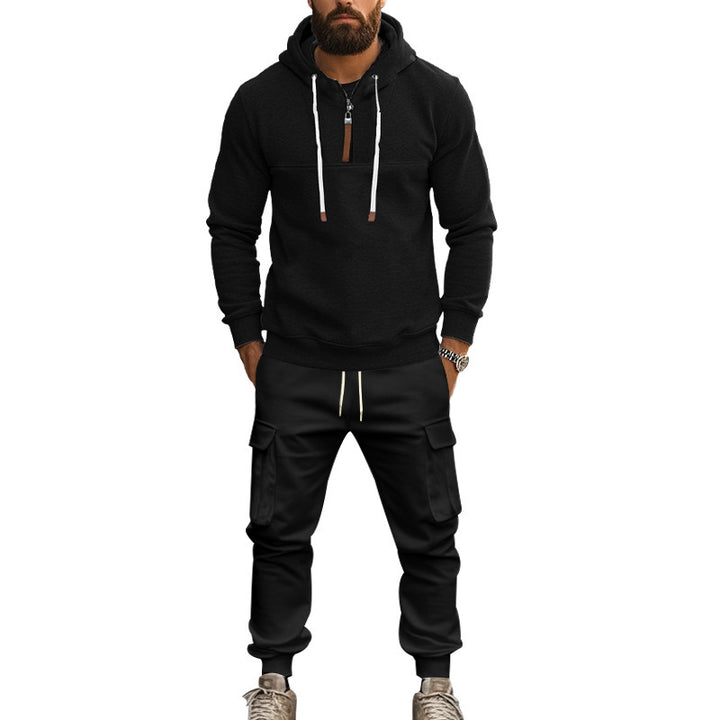 Men's casual hoodie and cargo pants set Lisslune