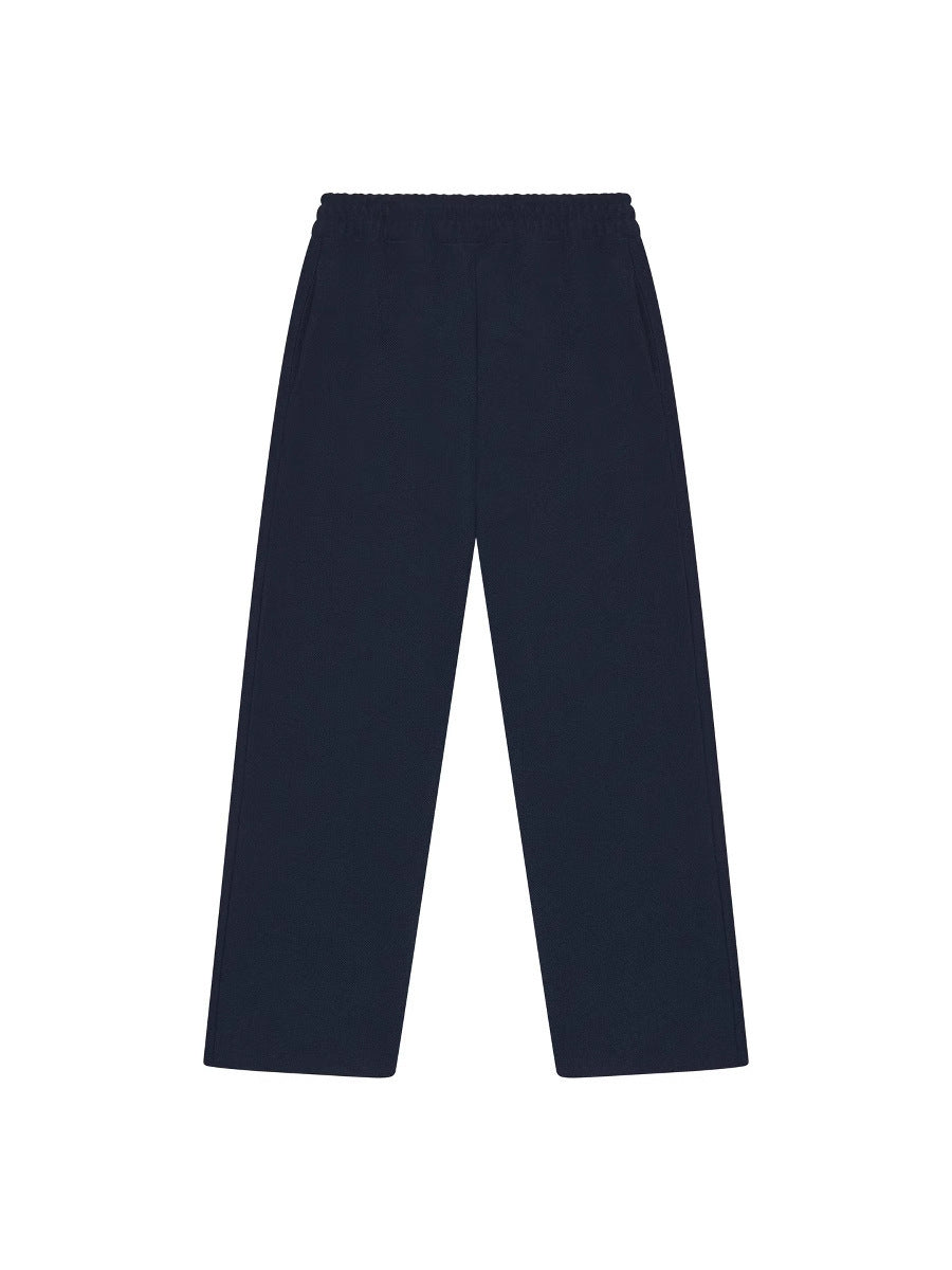 Women's comfortable leisure pants with wide cut and elastic waistband Lisslune
