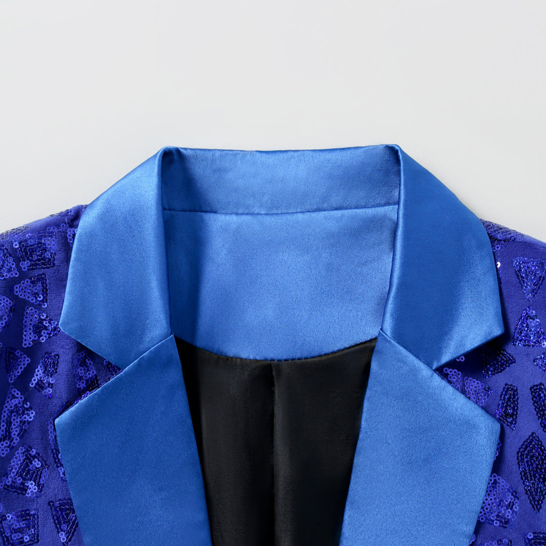Men's sparkling festive blazer Lisslune
