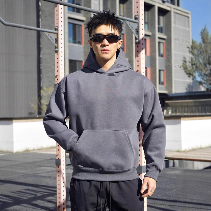 Men's hoodie sweatshirt made of high-quality cotton material with a modern oversized fit Lisslune
